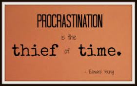 Procrastination - Thief of Time